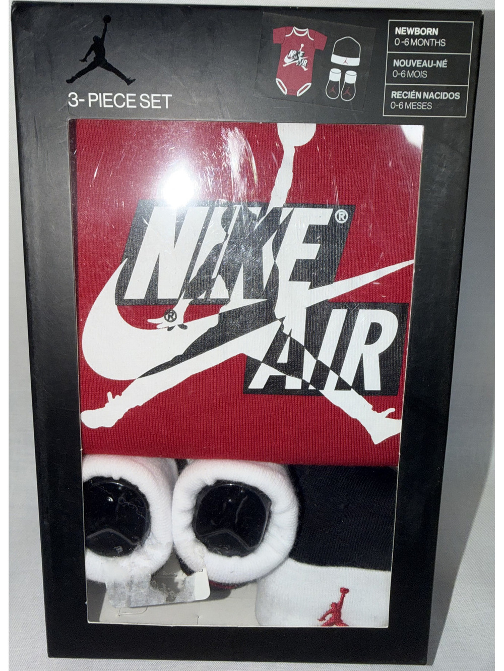 Air Nike 3 Piece Set 0-6 Months